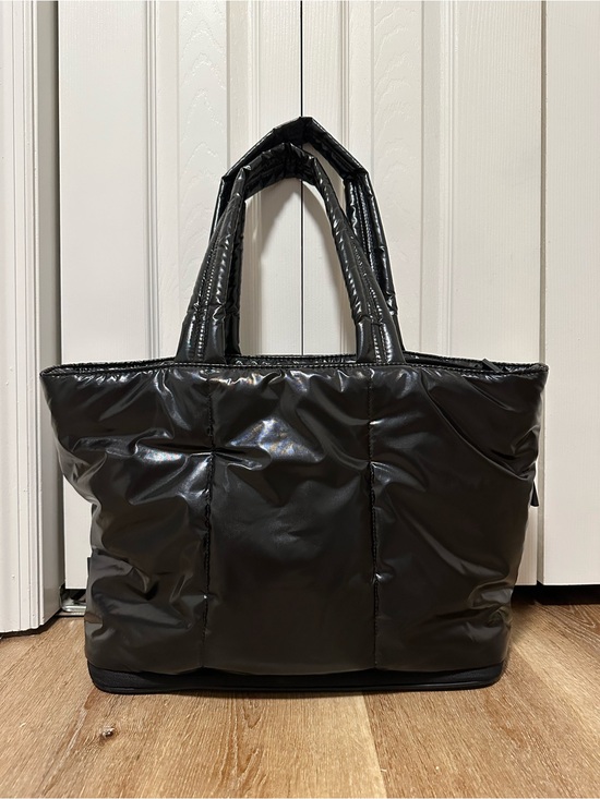 Calpak Handbags - Luka Expandable Laptop Tote in Glazed Black